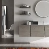 Online Mobile bagno Come foto hpl vari colori  IN OFFERTA OUTLET Mobili Bagno Sospeso