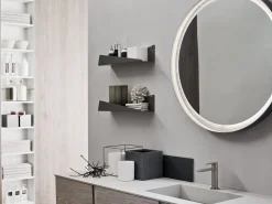 Online Mobile bagno Come foto hpl vari colori  IN OFFERTA OUTLET Mobili Bagno Sospeso