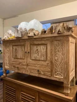 Discount Mobile bagno Mobile credenza bagno teak SCONTATO a PREZZI OUTLET Mobili Bagno A Terra