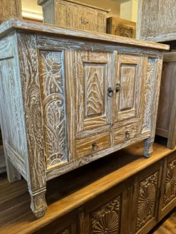 Discount Mobile bagno Mobile credenza bagno teak SCONTATO a PREZZI OUTLET Mobili Bagno A Terra