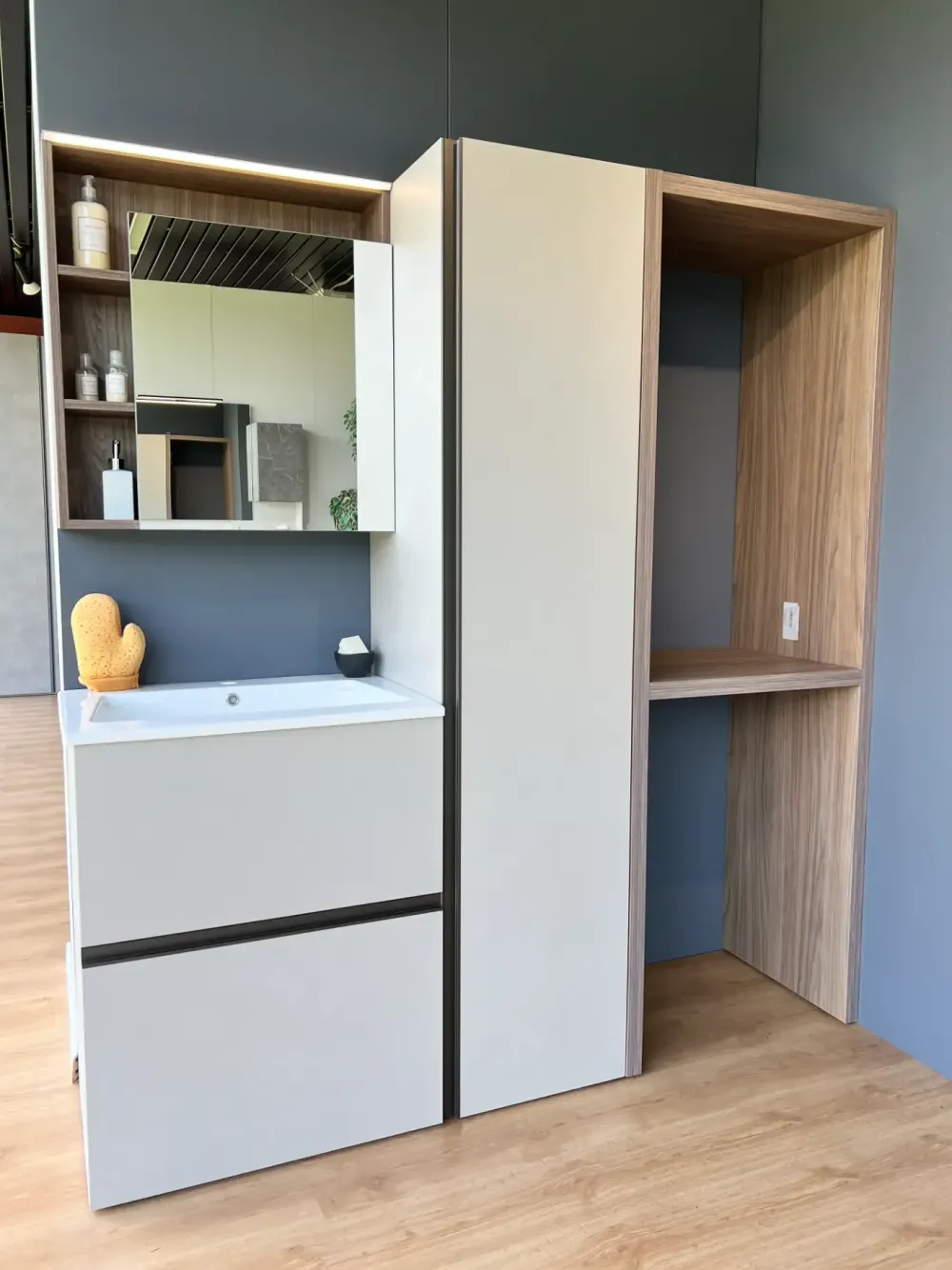 Best Mobile bagno moderno Laundry di in OFFERTA OUTLET - 40% Mobili Bagno A Terra