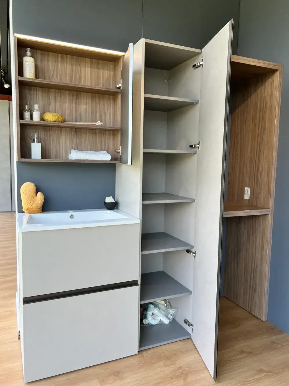 Best Mobile bagno moderno Laundry di in OFFERTA OUTLET - 40% Mobili Bagno A Terra