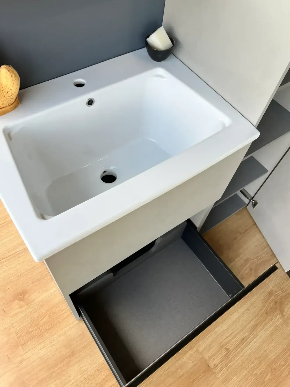 Best Mobile bagno moderno Laundry di in OFFERTA OUTLET - 40% Mobili Bagno A Terra