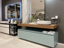Online Mobile bagno moderno Miko di in OFFERTA OUTLET - 30% Mobili Bagno Sospeso