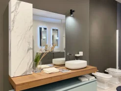 Online Mobile bagno moderno Miko di in OFFERTA OUTLET - 30% Mobili Bagno Sospeso