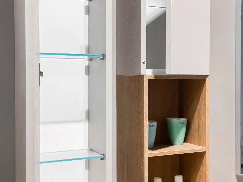 Best Mobile bagno moderno Tratto di in OFFERTA OUTLET - 30% Mobili Bagno Sospeso