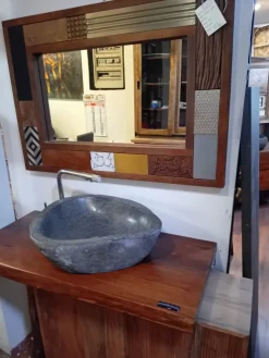 Nuovi Mondi Collection Mobile bagno Mobile bagno design carribe  IN OFFERTA OUTLET- Mobili Bagno A Terra