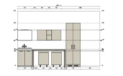 Mobile bagno Arredo bagno lavanderia aquo laminato opaco IN OFFERTA OUTLET^Scavolini New