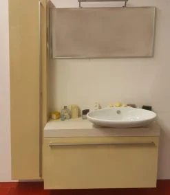 Artigianale Mobile bagno Sospeso B204 clio a prezzo ribassato- Mobili Bagno Sospeso