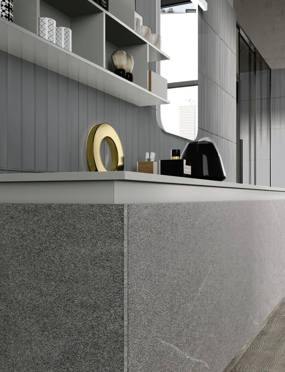 Baxar Mobile bagno Sospeso Bagno 13 system m2 a prezzo ribassato- Mobili Bagno Sospeso