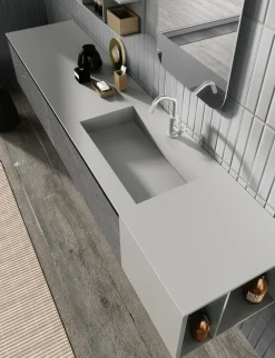 Baxar Mobile bagno Sospeso Bagno 13 system m2 a prezzo ribassato- Mobili Bagno Sospeso