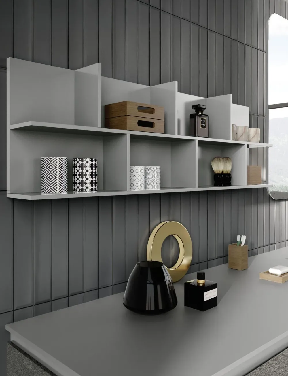 Baxar Mobile bagno Sospeso Bagno 13 system m2 a prezzo ribassato- Mobili Bagno Sospeso