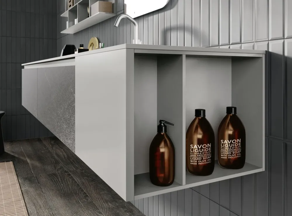 Baxar Mobile bagno Sospeso Bagno 13 system m2 a prezzo ribassato- Mobili Bagno Sospeso