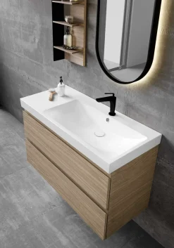 Outlet Mobile bagno Sospeso Block system just c34 a prezzi convenienti Mobili Bagno Sospeso