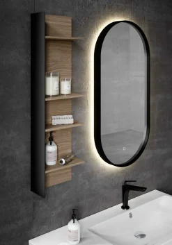 Outlet Mobile bagno Sospeso Block system just c34 a prezzi convenienti Mobili Bagno Sospeso