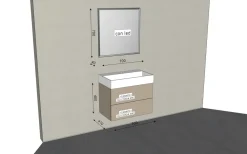 Sale Mobile bagno Sospeso Byte next 02 a prezzo ribassato Mobili Bagno Sospeso