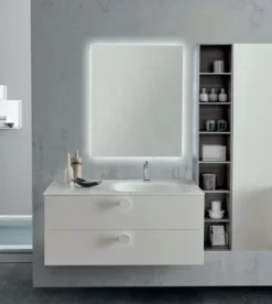 Baxar Mobile bagno Sospeso Comp. 009 bagno con forte sconto- Mobili Bagno Sospeso