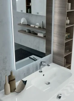 Baxar Mobile bagno Sospeso Comp. 009 bagno con forte sconto- Mobili Bagno Sospeso