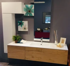 Artigianale Mobile bagno Sospeso K a31 a prezzo scontato- Mobili Bagno Sospeso