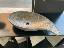 Discount Mobile bagno Sospeso Kreoo decor marmi lavabo da appoggio cashmere marmo gris saint marie a prezzi convenienti Mobili Bagno Sospeso