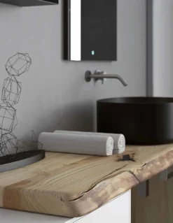 Legnobagno Mobile bagno Sospeso L.14 a prezzi convenienti- Mobili Bagno Sospeso