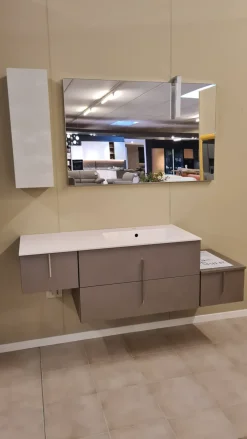 Compab Mobile bagno Sospeso Mobile bagno b201 a prezzi convenienti- Mobili Bagno Sospeso
