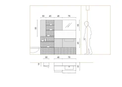 Online Mobile bagno sospeso Modo project di SCONTATO - 41% Mobili Bagno Sospeso