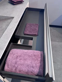 Ideal Bagni Mobile bagno Sospeso Monolith scontato - 30%- Mobili Bagno Sospeso