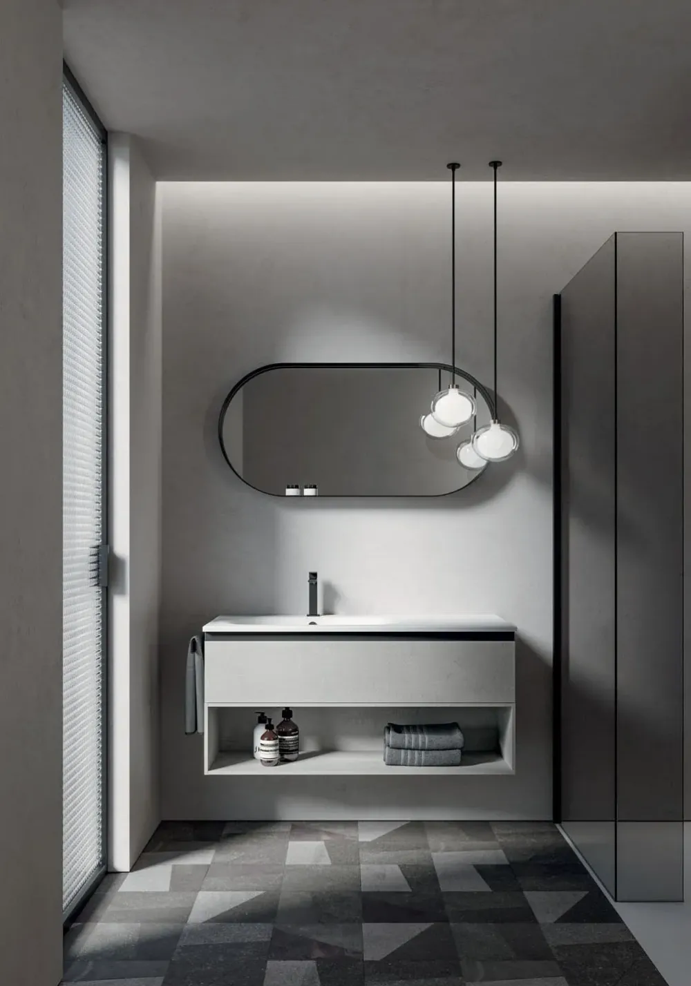 Clearance Mobile bagno sospeso My Time Idea Group a prezzo scontato. Mobili Bagno Sospeso