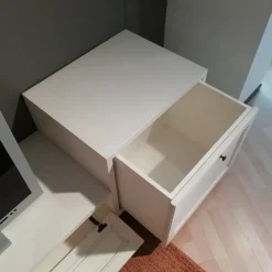 Ambienti BassanoAmbienti Bassano Mobile componibile in laccato opaco Domino a prezzo Outlet- Pareti Attrezzate