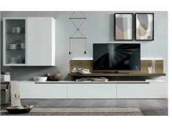 Clearance Mobile componibile Living collection con un ribasso esclusivo Pareti Attrezzate