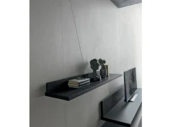 Discount Mobile componibile in laminato materico in Offerta Outlet Pareti Attrezzate