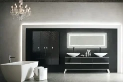 Compab Mobile da bagno con 2 lavabi SCONTATO 40%- Mobili Bagno A Terra