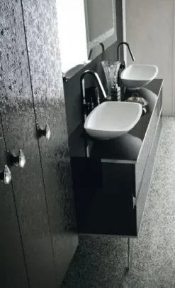 Compab Mobile da bagno con 2 lavabi SCONTATO 40%- Mobili Bagno A Terra