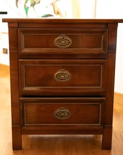 Mobile d'antiquariato modello Como'piu' 2 comodini ciliegio massello a PREZZO SCONTATO^Grande Arredo Online