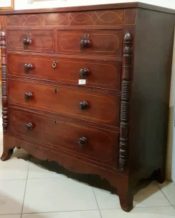 Mobile d'epoca modello Cassettone inglese a PREZZO SCONTATO^Artigianale Hot