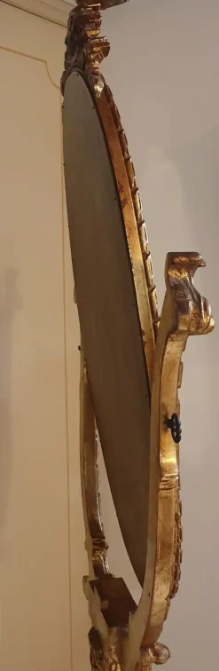 Artigianale Mobile d'epoca Specchio a bilanciere IN OFFERTA OUTLET- Antiquariato