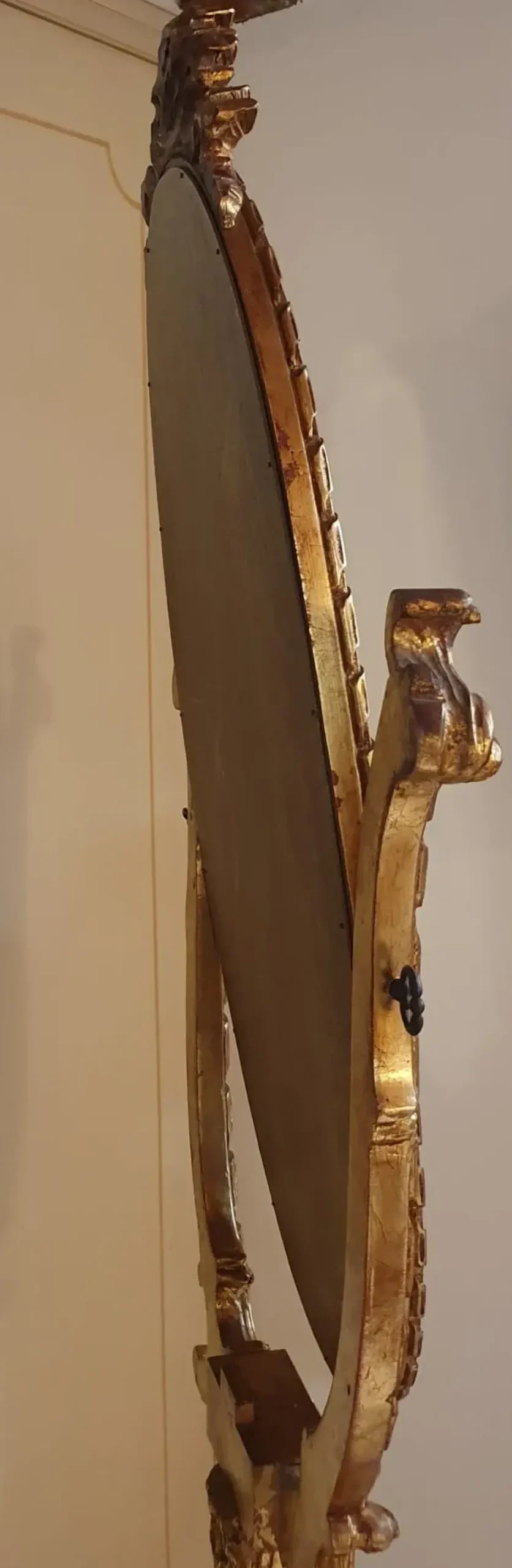 Artigianale Mobile d'epoca Specchio a bilanciere IN OFFERTA OUTLET- Antiquariato