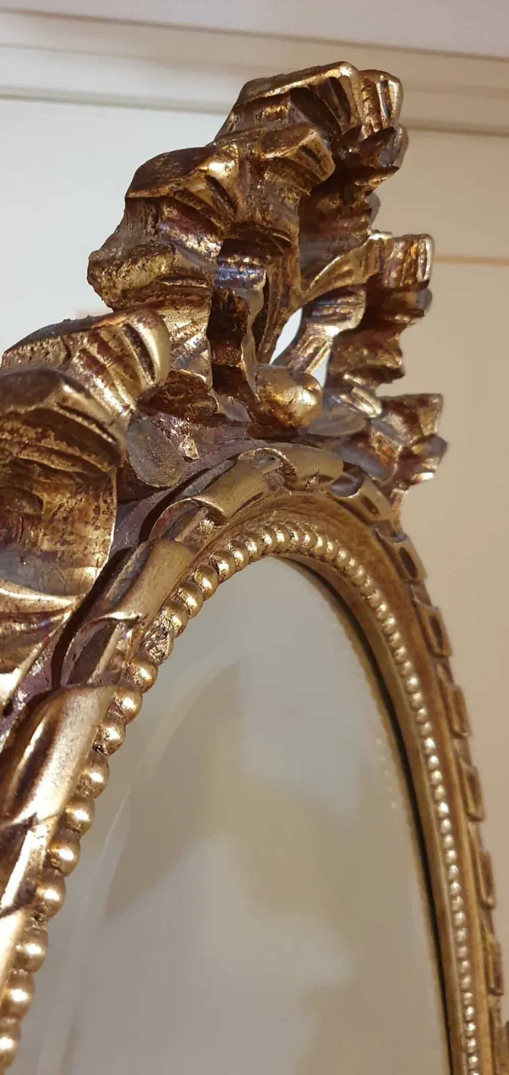 Artigianale Mobile d'epoca Specchio a bilanciere IN OFFERTA OUTLET- Antiquariato