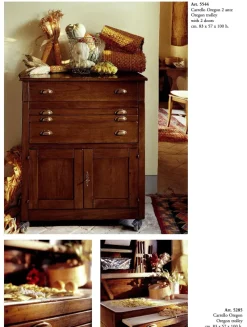 Parlani Mobile di Antiquariato in stile arte povera Carrello oregon in Offerta Outlet- Antiquariato