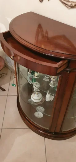 Mobile di Antiquariato in stile neoclassico Vetrinetta bassa in Offerta Outlet^Artigianale Sale