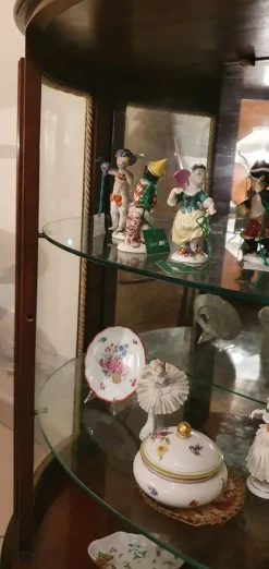 Mobile di Antiquariato in stile neoclassico Vetrinetta bassa in Offerta Outlet^Artigianale Sale