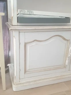 New Mobile di antiquariato Libreria lacc, argento binco IN OFFERTA OUTLET Antiquariato