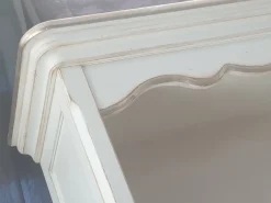 New Mobile di antiquariato Libreria lacc, argento binco IN OFFERTA OUTLET Antiquariato