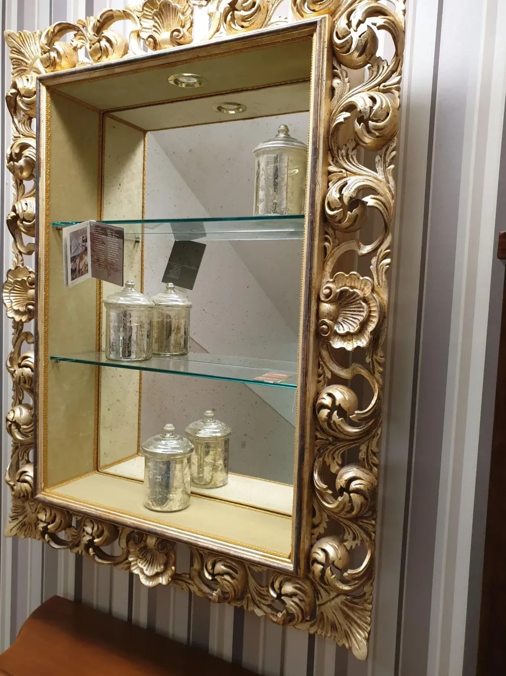 New Mobile di antiquariato Libreria lacc, argento binco IN OFFERTA OUTLET Antiquariato