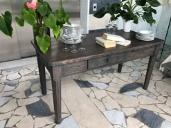 Artigianale Mobile di antiquariato modello Tavolo macellaio a PREZZO SCONTATO- Antiquariato