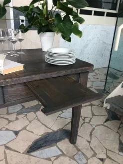 Artigianale Mobile di antiquariato modello Tavolo macellaio a PREZZO SCONTATO- Antiquariato