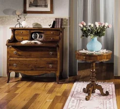 Artigiani Veneti Mobile ingresso A terra modello Bureau  con cassettini  mod.louis philippe in promo-sconto del 45% di- Mobili Ingresso