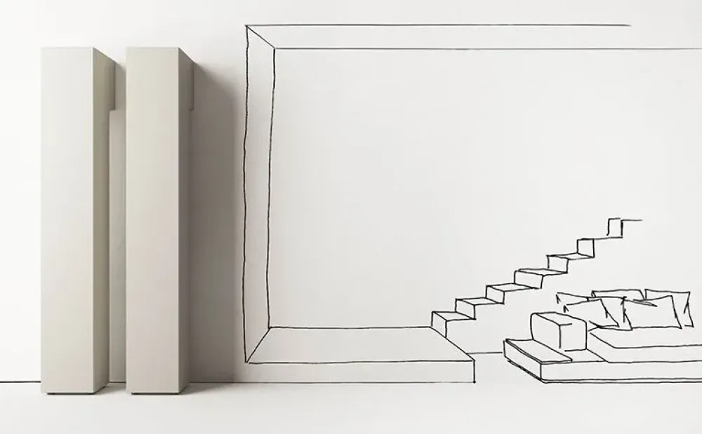 Minotti Italia Mobile ingresso design A terra Formosa di scontato- Mobili Ingresso