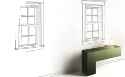 Minotti Italia Mobile ingresso design A terra Formosa di scontato- Mobili Ingresso